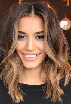 Balayage Hair Caramel, Rambut Brunette, Spring Hair Color, Caramel Hair, Brunette Balayage Hair, Brown Hair Balayage, Balayage Brunette, Brown Hair With Highlights, Spring Hairstyles