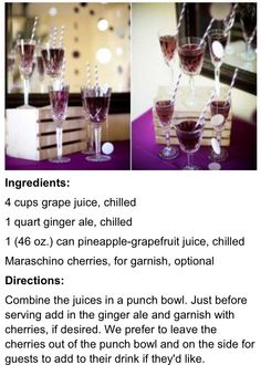 the instructions for how to make wine glasses