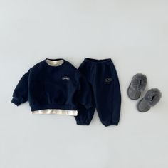 This charming set of baby clothes is an ideal choice for a comfortable winter outfit. The coat boasts a classic regular sleeve style, complete with long sleeves and an O-neck collar. The pattern type of the coat is letters, adding a playful touch to the ensemble. Made of high-quality cotton, this set is true to size, so you can select your normal size with confidence. The fabric type is worsted, which ensures softness and warmth. The department name is baby, which highlights the comfort and safe Comfortable Winter Outfits, Printed Joggers, Jogger Set, Baby Grows, Unisex Baby, Winter Outfit, Neck Collar, Skin Protection, Letter Print