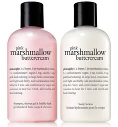 Marshmallow Buttercream, Pink Marshmallows, Pink Food Coloring, Marshmallow Creme, Birthday Wish List, Bath And Body Care, Body Skin Care Routine, Birthday Wishlist, Christmas Wish