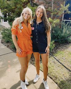 Black Denim Romper Outfit, Gameday Aesthetic, Aesthetic College Outfits, Tech Fits, Denim Romper Outfit, Black Denim Romper