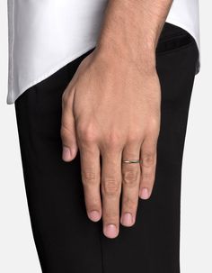 The Cirque Ring for men defines elevated craftsmanship. This understated band is ideal for everyday wear. Made in sterling silver. | Miansai Cirque Ring, Size:10 Stag Ring, Gold Pinky Ring, Mode Tips, Jasper Ring, Chalcedony Ring, Linking Rings, Agate Ring, Onyx Ring, Fine Earrings