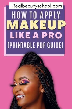 Strobing Makeup, Black Makeup Looks, Makeup Basics, Natural Face Cleanser, Foundation Tips, Apply Foundation, Makeup 101, How To Do Makeup