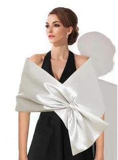 JJ's House Shawl Navy Blue Pink Red Silver White Black Satin Off Shoulder Wedding Fashion Evening Cocktail Special Occasion Fall Sleeveless Bridesmaid Silver Wraps. #JJ's House #Shawl #NavyBlue #Pink #Red #Silver #White #Black #Satin #OffShoulder #Wedding #Fashion #Evening #Cocktail #SpecialOccasion #Fall #Sleeveless #Bridesmaid #Silver #Wraps Mother Of Bride Outfits, Wedding Shawl, Evening Cocktail, Wedding Fashion, Upcycle Clothes, Shawls And Wraps, Formal Wear, Wedding Styles, Dresses For Sale