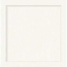 a white wooden frame on a white wall