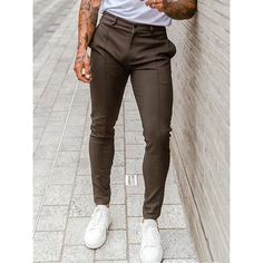 Season:Spring   Fall; Fabric:Polyester; Gender:Men's; Style:Fashion,Casual; Occasion:Outdoor,Going out,Daily; Fit Type:Regular Fit; Function:Comfort,Soft,Breathable; Waistline:Mid Waist; Pattern:Plain; Design:Pocket; Pants Type:Chino Pants,Trousers,Chinos; Front page:FF; Listing Date:10/11/2023; Hips:; Length:; Waist: Going Out Fashion, Pants Pocket, Fall Fabric, Chino Pants, Plain Design, Type Of Pants, Casual Black, Pocket Pants, Pants Trousers