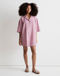 Lightspun Cover-Up Mini Shirtdress Summer Collared Shirt Dress For Daywear, Collared Summer Shirt Dress For Daywear, Summer Shirt Dress With Collared Neckline, Summer Shirt Dress With Relaxed Fit And Collared Neckline, Summer Shirt Dress With Relaxed Fit And Spread Collar, Relaxed Fit Shirt Dress With Collared Neckline For Summer, Relaxed Fit Collared Shirt Dress For Summer, Relaxed Fit Collared Shirt Dress For Daywear, Summer Collared Shirt Dress With Relaxed Fit