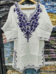 Long Cotton kurti

Fully embroidery 

Size chart :- S,M,L,Xl,2Xl

Length 34.

Price 499 fs💕