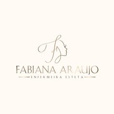 the logo for fabianna arauio's enermeira esta