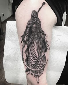 Dark Souls Sister Friede Tattoo, Dark Soul Tattoo, Dark Souls 3 Tattoo, Sister Friede, Bloodborne Tattoo, Any Tattoo