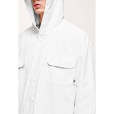 Fine-Checked Waterproof Shirt Jacket  Material: A:100%Nylon, B:100% Polyester  Size: M, L, XL, Color: Purple, Green, White  Season: Spring, Fall,   Occasion: Leisure, Outdoor, Daily, Vacation,Fall Outfits White Parka With Adjustable Hood, White Long Sleeve Parka With Adjustable Hood, Casual White Parka For Outdoor, White Urban Parka With Long Sleeves, White Winter Raincoat With Pockets, White Raincoat With Pockets For Winter, White Casual Parka With Adjustable Hood, Casual White Parka With Adjustable Hood, White Windbreaker With Detachable Hood