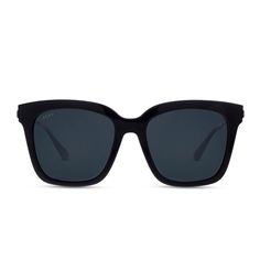 Bella Sunglasses | Black Oversized Polarized Sunglasses | DIFF Eyewear Subtle Cat Eye, Diff Eyewear, Ciao Bella, Break Room, Shoe Gifts, Hair Fragrance, Grey Lenses, Sneaker Heels, Polarized Lenses