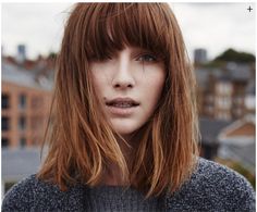 Bob Lung, Cold December, French Bob, Model Shoot, Long To Short Hair, Chin Length Hair, Haircut Inspiration