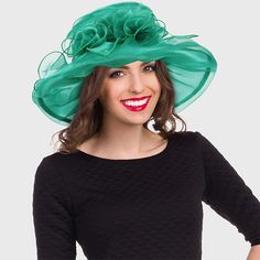 Carefree packable organza Kentucky derby hat: Easy going packable organza kentucky derby hat. New style in this spring and fall, a great travel hat for Royal Ascot! Brim measures approximately 4 inches. Size: One size fits most. Organza hat for the Kentucky derby with adjustable inside sizing band is lightweight and packable. Up to 23 inches with inner French style adjustable band to make it smaller. Please note that every Kentucky Derby Hat and Fascinator is handmade and unique, no two are exac Bridal Tea Party, Tea Party Wedding, Travel Hat, Bridal Tea, Derby Party, Kentucky Derby Hat, Church Dresses, Church Hats, Royal Ascot