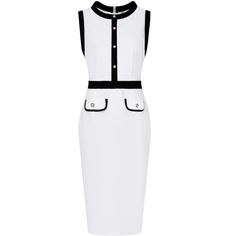 This dress can be a perfect addition to almost any outfit from formal to daily wear, great for work, meeting, office, businesses, work, party, cocktail, wedding, casual, daily dressing, etc. Pair with delicate necklace and heels for a chic office look. Comfortable and classic, this sheath dress is perfect on its own or as a layer under a blazer or jacket. Formal Fitted Sleeveless Dressy Dress, Fitted Sleeveless Dress For Formal Occasions, Formal Fitted Sleeveless Dress, Elegant Sleeveless Bodycon Dress For Formal Occasions, Classic Formal Sleeveless Summer Dress, Classic White Sleeveless Dress For Work, White Knee-length Sleeveless Dress For Work, White Sleeveless Knee-length Dress For Work, Chic Sleeveless Midi Dress For Work