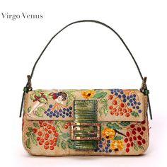 Fendi Baguette, Fancy Bags, Hand Dyed Silk, Fabric Suppliers, Baguette Bag, Pretty Bags, Moda Vintage, Mode Inspo, Cute Bags