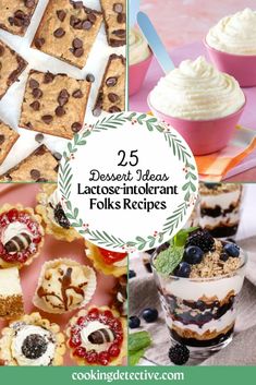 25 Dessert Ideas for Lactoseintolerant Folks/Dairyfree recipes Fruity Desserts, Dairy Free Dessert, Recipes Dessert, Lactose Free, Grocery List, Free Desserts, Food App