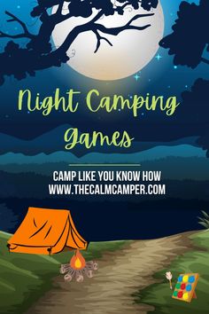 Ideas for staying entertained while camping at night. Camping games, camping activities, Nighttime camping, fireside activities, glow in the dark activities, camping entertainment, kid camping, family camping, fun camping, camping fun, camping gear, camping hacks, camping ideas, #campinggear, #campingideas Glow In The Dark Activities, Camping Entertainment, Games Suggestions, Camping At Night, Games Camping, Night Camping, Camping With Toddlers, Camping Family, Camping Games