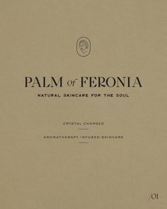 palm of feronia natural skincare for the soul