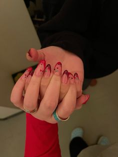 Matching nails with best friend Matching Nails For Sisters, Matching Friend Nails, Matching Nail Sets For Best Friends, Matching Best Friend Nails, Best Friends Nails Bff, Bestie Nails Friends, Bsf Nails Matching, Bestie Nails Ideas, Matching Nail Ideas