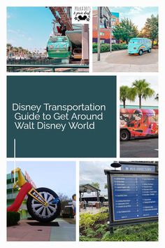 the disneyland transportation guide to get around walt world is featured in this post - it - yourself photo