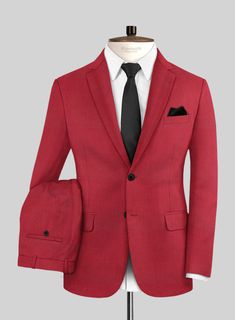 Experience the infusion of passion and individuality into your attire with our Wool Red Suit, effortlessly blending classic charm with contemporary allure. This garment transcends conventional fashion boundaries and evolves into a true expression of your identity. Meticulously crafted from a lavish wool blend, the suit boasts a mesmerizing solid pattern and a profound crimson hue that infuses your ensemble with refined vibrancy. Whether you're sealing deals in the corporate arena or stealing the Brown Tweed Suit, Herringbone Tweed Jacket, Green Velvet Jacket, Tweed Pants, Purple Suits, Denim Suit, Herringbone Tweed, Beautiful Suit, Red Suit