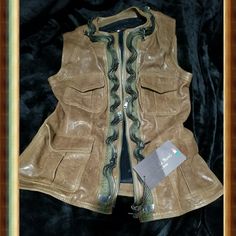 Brand New Benedetta Novi Leather Vest. Vest Has Never Been Worn, New With Tags. Please See Tags In Third Pic For Extra Details. Leather Vest, South Africa, Jackets & Coats, Jackets For Women, Brand New, Tags, Leather, Women Shopping, Clothes