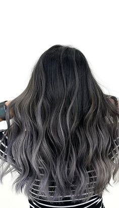 Grey Hair Colour, Grey Silver Hair, Ash Gray Hair Color, Silver Hair Highlights, Hair Color Images, Hair Colour Ideas