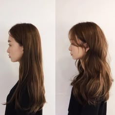 Korean Long Hair, Permed Hairstyles, Haircuts For Long Hair, Asian Hair, Grunge Hair, Korean Hairstyle, Aesthetic Hair, Layered Hair, Perm