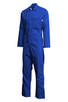 CVEFR7RO Description LAPCO FR™ economy coveralls in 100% cotton fabric to keep you safe and compliant. These coveralls are the best value for your uniform dollar while meeting your need for comfort and protection.• Lightweight for comfort• Two patch-style chest pockets• Two back patch pockets• Covered snaps for electric-arc protection• Brass zipper with Nomex tape• Sewn with Nomex thread Fabric 7oz. 100% Flame-Resistant Cotton Twill with a Moisture Management Finish Safety ATPV 8.7 cal/cm²HRC/CA Relaxed Fit Cotton Shortalls For Work, Cotton Relaxed Fit Shortalls For Workwear, Solid Cotton Overalls, Solid Cotton Bib Front Overalls, Cotton Overalls With Bib Front, Solid Cotton Overalls With Bib Front, Cotton Bib Front Overalls In Solid Color, Cotton Overalls For Workwear, Solid Cotton Overalls For Workwear