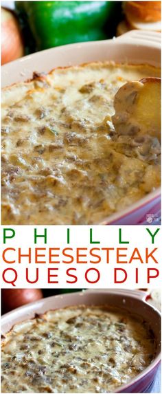 this cheesy queso dip is the perfect appetizer for any family