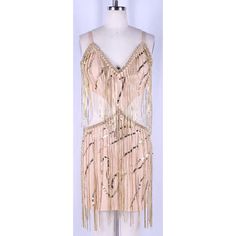 Brand New Straps V Neck Cut Out Rhinestone Fringe Zipper Back Glamorous Gold Flapper Dress For Summer, Elegant Summer Flapper Dress With Rhinestone Fringe, Summer Embellished Flapper Dress For Night Out, Glamorous Summer Flapper Dress With Rhinestone Fringe, Glamorous Embellished Flapper Dress For Summer, Glamorous Embellished Summer Flapper Dress, Gold Sequin Flapper Dress For Summer, Embellished Gold Flapper Dress For Summer, Gold Embellished Flapper Dress For Summer