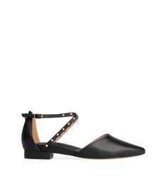 Grackle Black Leather Flats | Bared Footwear Black Leather Ballet Flats, Flats Online, Black Leather Flats, Leather Ballet Flats, Sleek Fashion, Artificial Leather, Designer Heels, Leather Flats, Fashion Flats