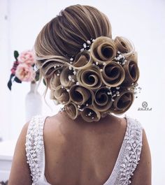 Couture Dior, Elegant Wedding Hair, Peinados Fáciles Para Cabello Corto, Pinterest Hair, Trendy Wedding Hairstyles, Bridal Hairstyles, Wedding Hairstyles For Long Hair, Hair Art, Bride Hairstyles