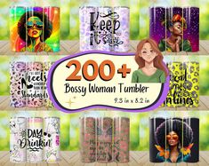 Bossy Woman, Tumbler Wrap Designs, Women Power, Inspirational Women, Boss Lady, Powerful Women, Sublimation Designs, Tumbler Wrap, Festival Season