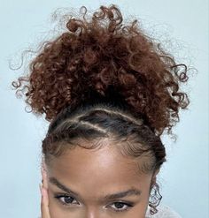 Hairstyles For The Summer Black Women Natural, Front Flat Twist Hairstyles, Boricua Hairstyles, Natural Hair Styles Summer, Curly Hairstyles With Twists, Natural Hair Up Dos Black Women, Natural 4b Hairstyles Medium, Cute Curly Hairstyles Black Women, Fancy Black Hairstyles