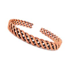 PRICES MAY VARY. RELIABLE BRAND- SHINDE EXPORTS Provides high quality shinde exports pure copper kada with innovative design. LATEST DESIGN: copper bracelet for men Width 8mm, it weighs around 25gms. Length-8 inches, smooth Surface Comfort Fit copper bracelet. BEST QUALITY AND BEAUTY: All our pure copper bracelet for men are classic, gorgeous and durable, and scratch resistant & Comfort Fit Design. IDEAL FOR GIFTING: These copper bracelet are a best option for gifting to loved ones on the occasi Kada Bracelet For Men, Bracelet For Men, Copper Bracelet, Innovative Design, Pure Copper, Medium Brown, Womens Jewelry Bracelets, Latest Design, Innovation Design