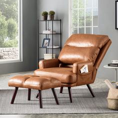 PRICES MAY VARY. Adjustable Backrest:This recliner chair can be tilted at 6 angles from 90°to 180°,you can easily adjust to the most comfortable posture,which meets various sitting needs. Sturdy & Durable Framework:The adjustable Accent Chair is made of solid wood frame with wood tapered legs,durable and stable,maximum weight capacity: 264 lbs. Modern & Comfy: Made of high-quality linen fabric and high-density thicker sponges,wide armrests provide your body with sufficient and comfortable space. Lounge Chair Living Room Modern, Ottoman Gray, Modern Recliner Chairs, Accent Chair With Ottoman, Recliner With Ottoman, Masculine Decor, Velvet Lounge Chair, Armchair With Ottoman, Lounge Chair And Ottoman