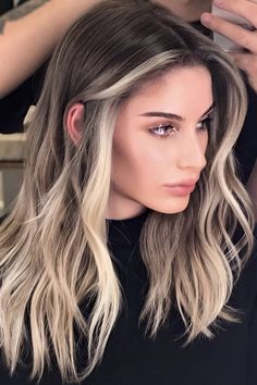 25+ Stunning Ash Brown Hair Color Ideas For Beauty Queens To Slay Medium Brown Hair Pale Skin, Hair For Pale Skin, Ash Brown Hair Color Ideas, Brown Hair Pale Skin, Middle Part Curls, Dark Ash Brown Hair, Light Ash Brown Hair, Natural Dark Hair