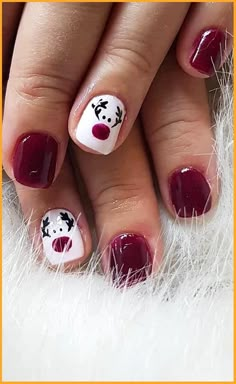 Nails Decoration Ideas, Cool Christmas Nails, Cool Christmas