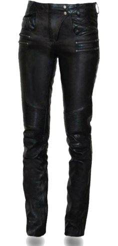 First Manufacturing Vixen Pants Women's Leather Pants, Pants With Zippers, American Legend, Leather Pants Women, Black Leather Pants, Fun Pants, Thigh High Stockings, Pair Of Pants, Pocket Detail