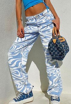 Product descriptionStyle: Casual, StreetFabric Content: CottonFit Type: BoyfriendDesign: Pockets, Button Zip Closure Zebra Pant, Straight Sweatpants, Street Jeans, Casual Pants Style, Ocean Fashion, Pants Women Fashion, Long Trousers, Womens Capris, Tiger Mist