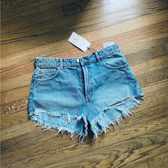 Zara Distressed Shorts, New With Tags. Size Large (12). Super Cute. Bundle And Save! Zara Bottoms With Frayed Hem For Summer, Zara Jean Shorts Relaxed Fit For Summer, Zara Relaxed Fit Jean Shorts For Summer, Zara Summer Bottoms With Frayed Hem, Zara Summer Jean Shorts, Zara Summer Cutoff Bottoms, Zara Light Wash Cutoff Shorts, Summer Zara Cutoff Bottoms, Zara Frayed Hem Jean Shorts For Summer