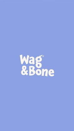 Wag & Bone Branding & Logo Design | Fun, Modern Branding for a Dog Food Business | Megstyles Pet Food Logo, Logo Design Agency, Paw Logo, Dog Spa, Spa Logo, Food Logo Design