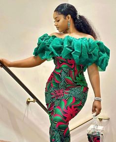 Ankara gown, Trending Style, Mermaid Gown, Wedding Party Guest, Wedding Dress, Evening Dress, Aso Ebi, African Party Dress, African party Ankara Long Gown, African Party Dresses, Ankara Long Gown Styles, Dress Ankara, Ankara Dress Styles, Classy Gowns, African Prom Dresses, African Print Dress Ankara, African Styles