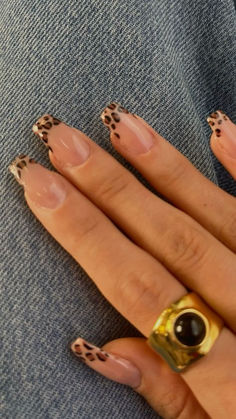 Paznokcie Hello Kitty, Cheetah Nails, Leopard Print Nails, Girly Acrylic Nails, Print Nails, Leopard Nails, Classy Acrylic Nails, Animal Print Nails