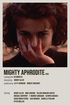 the movie poster for mighty aphrodite