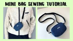 the mini bag sewing pattern is easy to sew