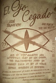 an old sign with some writing on it that says el gio regado