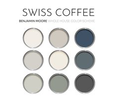 the color scheme for swiss coffee